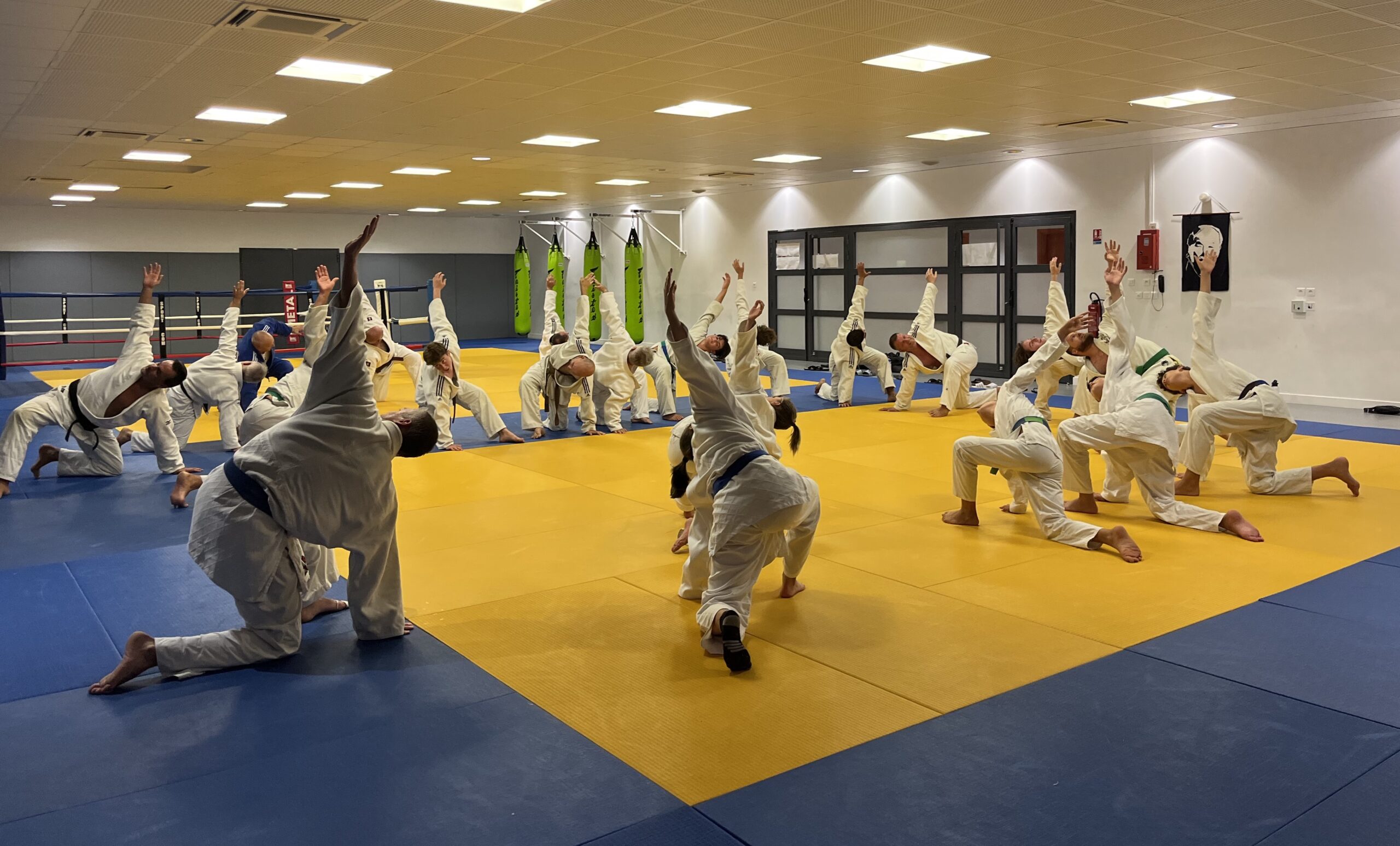 Cours de Judo Adulte du Club de Pierrefeu du Var